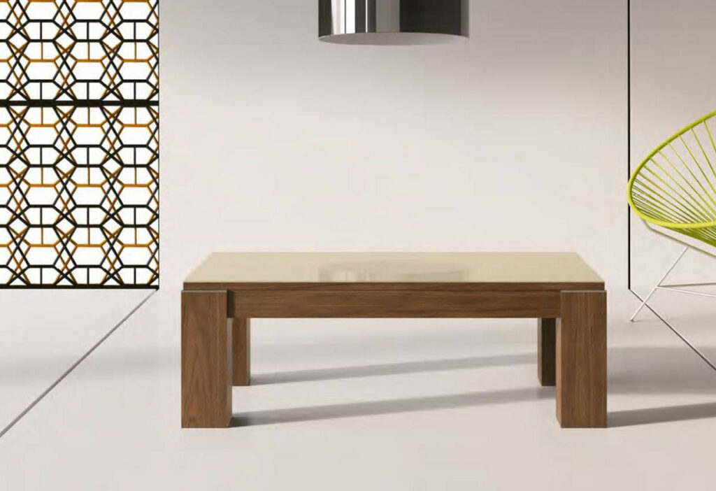 mesa centro de madera